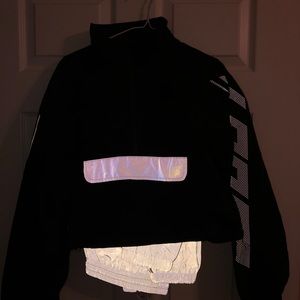 Reflective track suit set